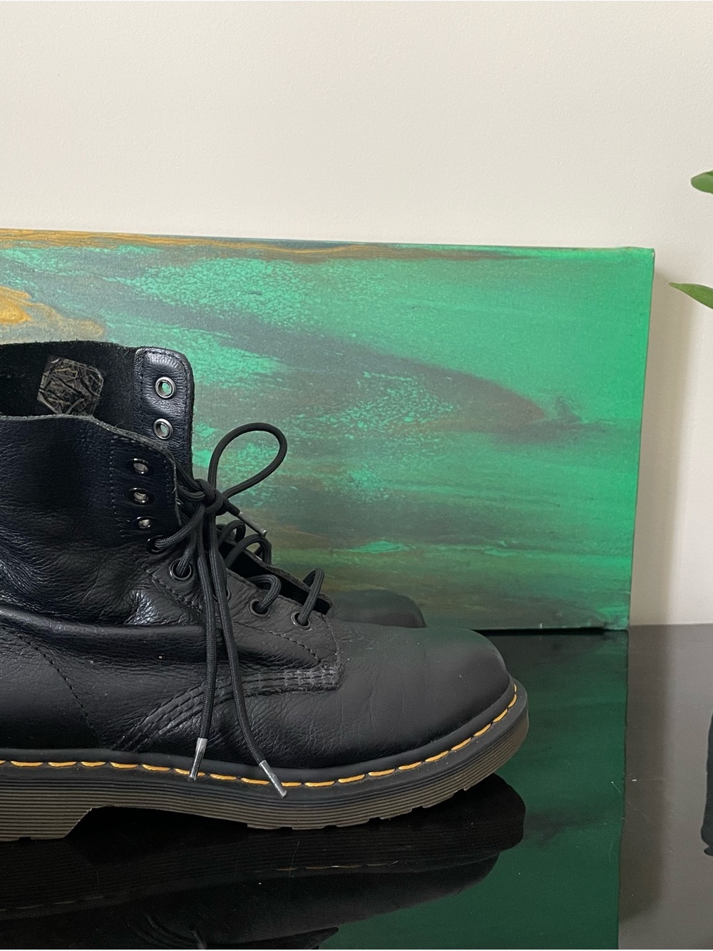 classic Dr. Martens 1460 Pascal Virginia black leather boots us 9